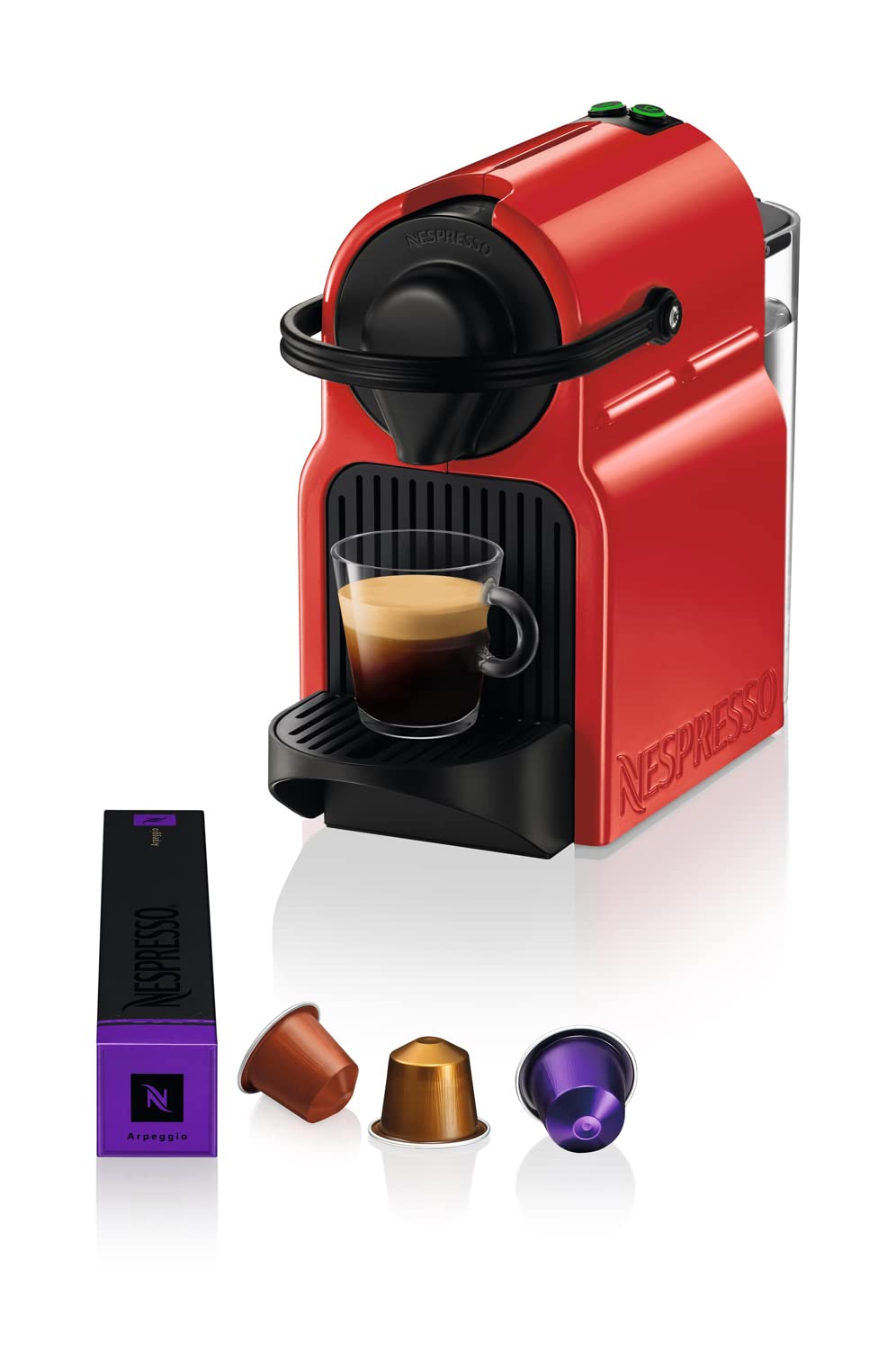 Machine à café Nespresso Inissia Rouge Rubis