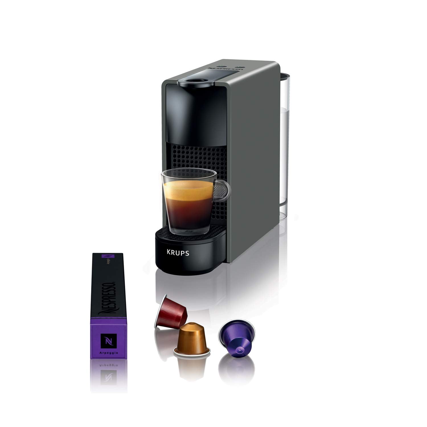 Machine à café Nespresso Essenza Mini Gris Intense