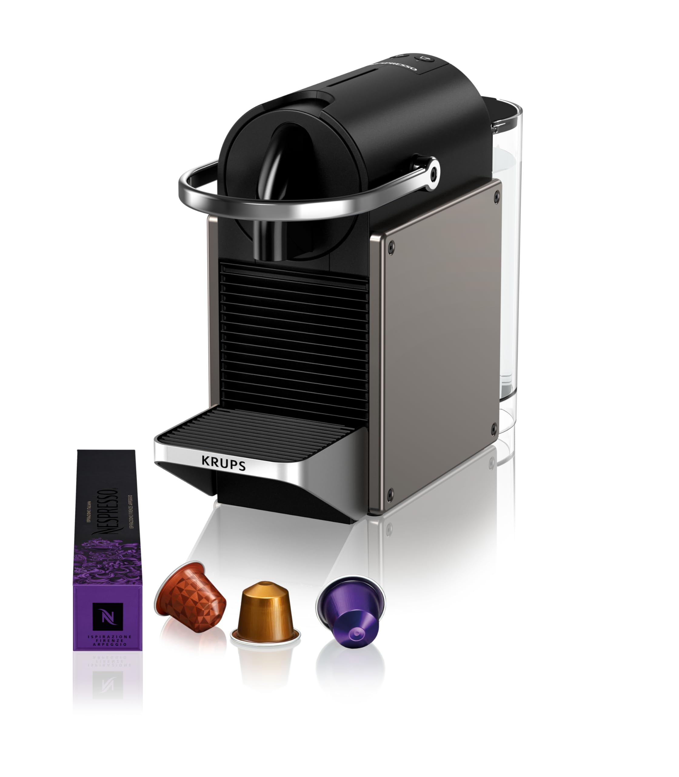 Machine à café Nespresso Pixie Titane